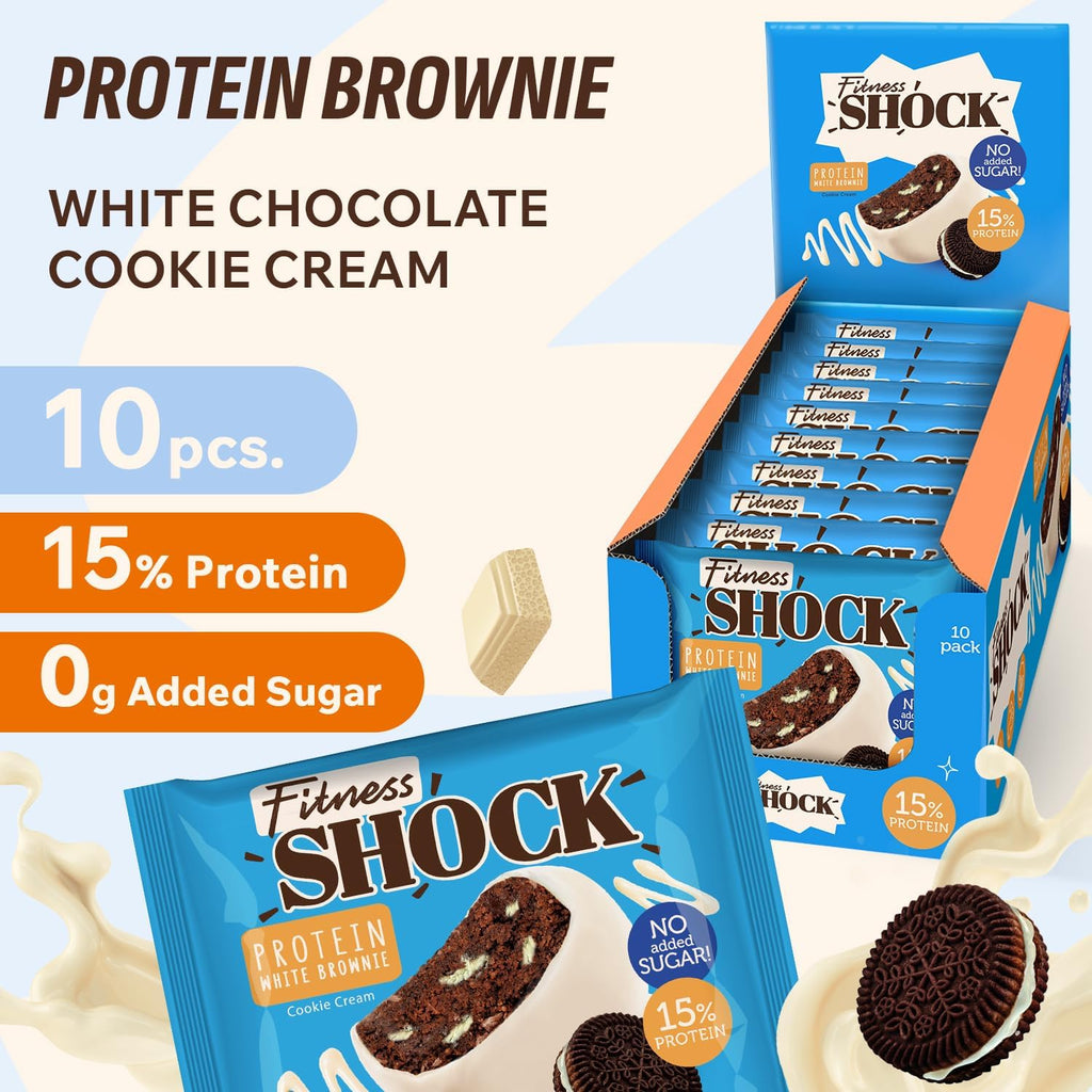 Fitness SHOCK Brownie “Cookies & Cream”