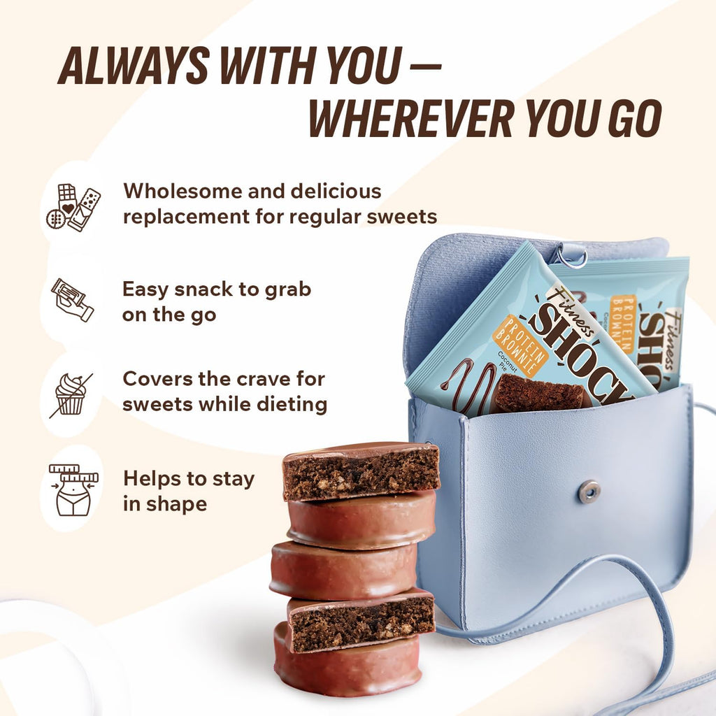 Fitness SHOCK Brownie “Coconut Cake”