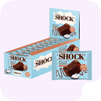 Fitness SHOCK Brownie “Coconut Cake”