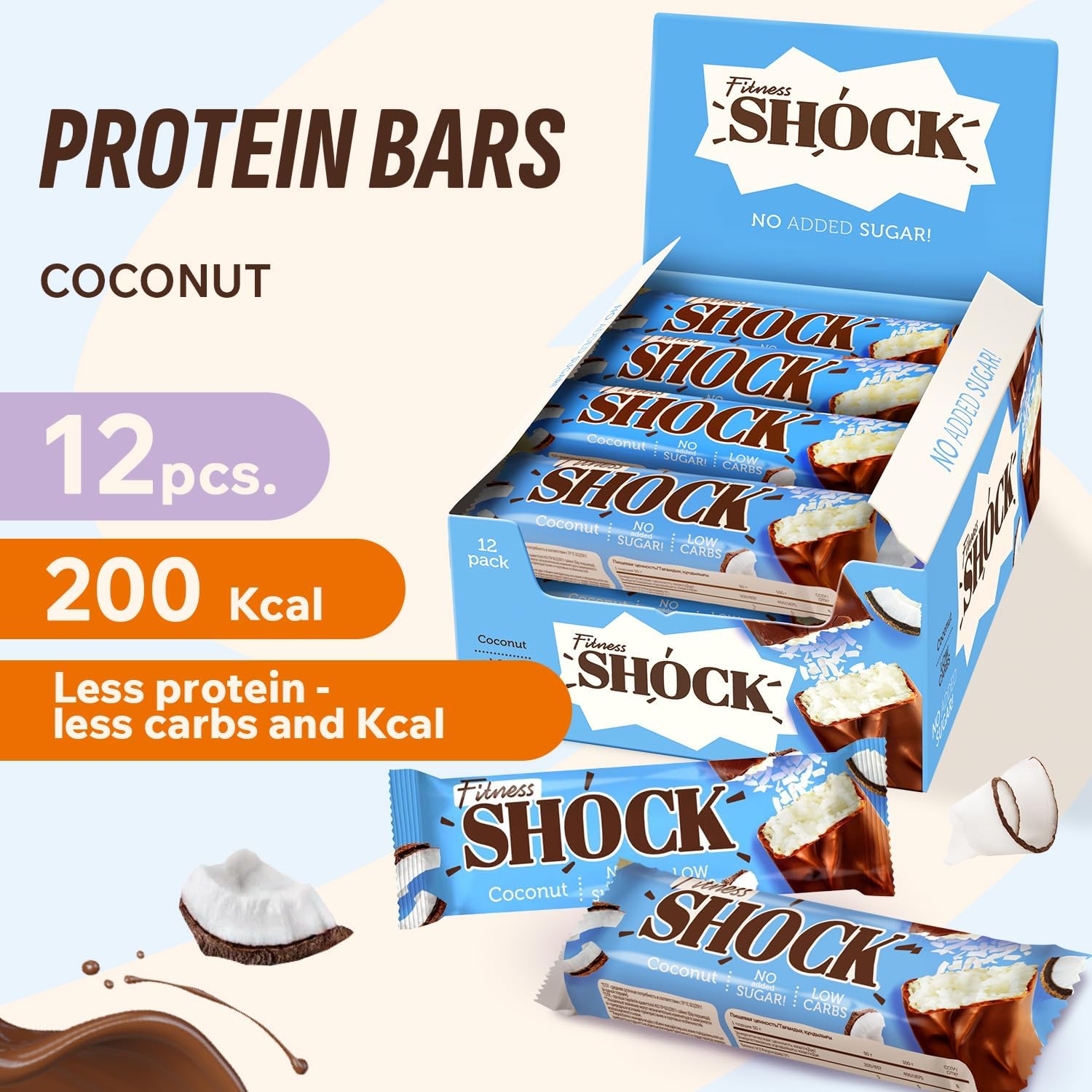 Fitness SHOCK Coconut Bar